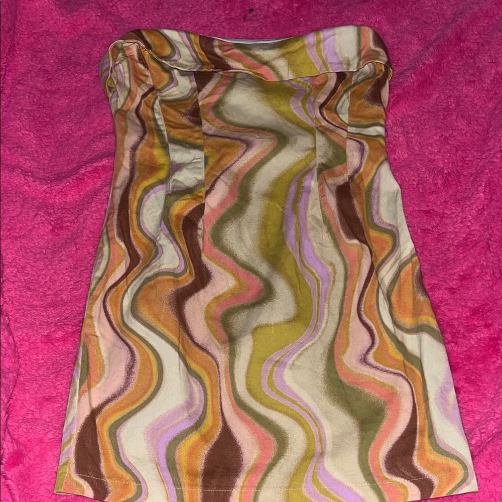 Wild Fable Multicolor Swirl Dress